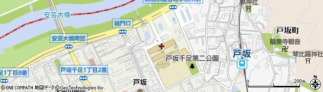 広島県立広島中央特別支援学校周辺の地図
