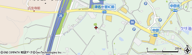 兵庫県淡路市中田2555周辺の地図