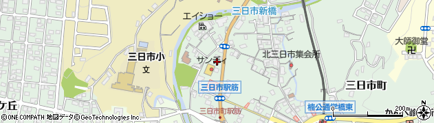 すき家３７１号河内長野三日市店周辺の地図