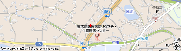 株式会社大野石油店　西条インター給油所周辺の地図