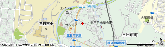 大阪府河内長野市三日市町255周辺の地図