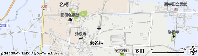 奈良県御所市東名柄16周辺の地図
