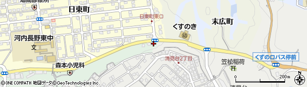 大阪府河内長野市三日市町489周辺の地図