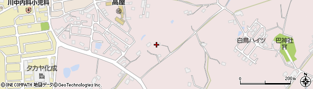 広島県東広島市高屋町郷450周辺の地図