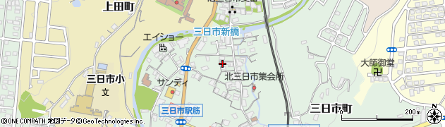 大阪府河内長野市三日市町1087周辺の地図