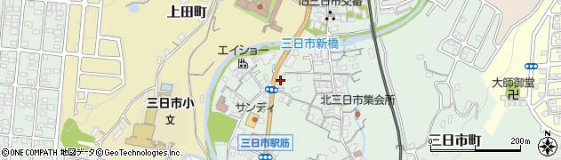 大阪府河内長野市三日市町279周辺の地図