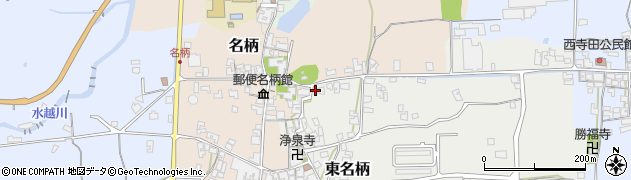 奈良県御所市東名柄5周辺の地図