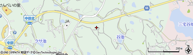兵庫県淡路市中田474周辺の地図