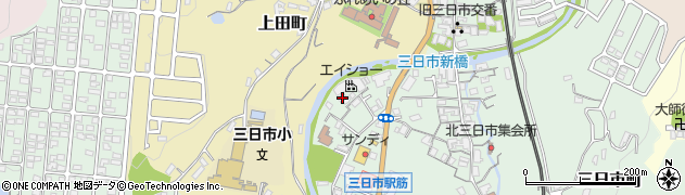 大阪府河内長野市三日市町313周辺の地図