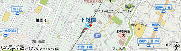 広島県広島市安佐南区周辺の地図