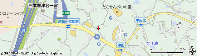 兵庫県淡路市中田4105周辺の地図