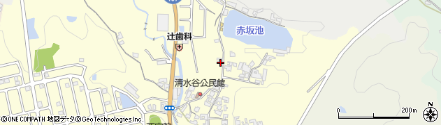 奈良県高市郡高取町清水谷1073周辺の地図