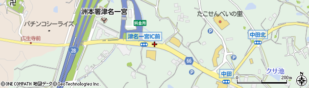 津名一宮周辺の地図
