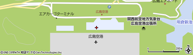 神戸植物防疫所広島支所広島空港分室周辺の地図