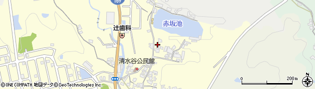 奈良県高市郡高取町清水谷1050周辺の地図