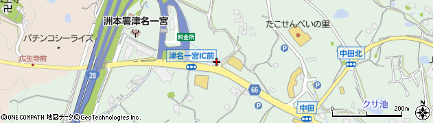 兵庫県淡路市中田3757周辺の地図