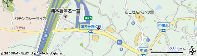 兵庫県淡路市中田3758周辺の地図
