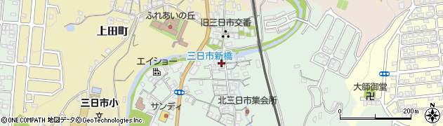 大阪府河内長野市三日市町1080周辺の地図