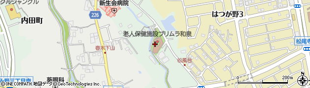 プリムラ和泉ケアプランセンター周辺の地図