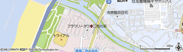 大阪府貝塚市澤1019周辺の地図