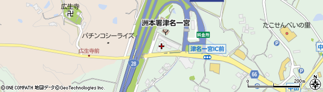 兵庫県淡路市中田3717周辺の地図