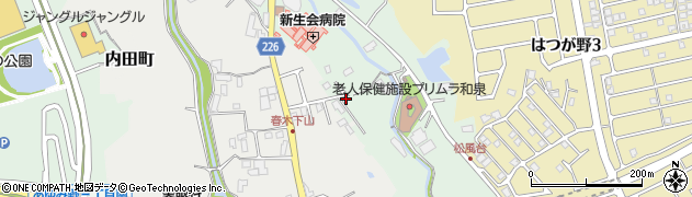 大阪府和泉市松尾寺町99周辺の地図
