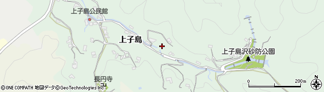 奈良県高取町（高市郡）上子島周辺の地図