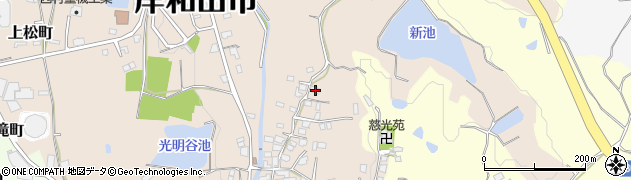 大阪府岸和田市尾生町2703周辺の地図