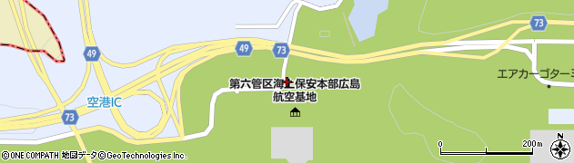 ニッポンレンタカー広島空港営業所周辺の地図