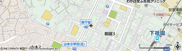 タイヤ館広島祇園周辺の地図