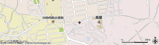 広島県東広島市高屋町郷1099周辺の地図