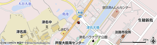 ＥＮＥＯＳ津名ＩＣＢＳＳ周辺の地図