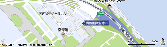 関空展望ホール周辺の地図
