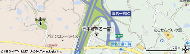 兵庫県淡路市中田3724周辺の地図