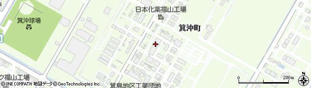日本化薬株式会社　福山工場守衛所周辺の地図
