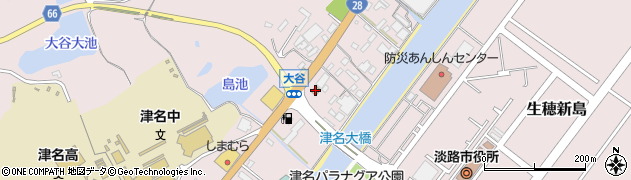 ファミリーマート淡路市役所通店周辺の地図