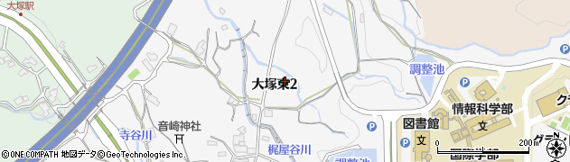 広島県広島市安佐南区大塚東周辺の地図