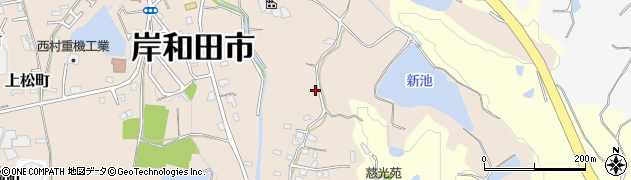 大阪府岸和田市尾生町2712周辺の地図