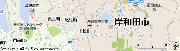 大阪府岸和田市尾生町1155周辺の地図