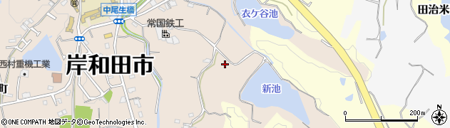 大阪府岸和田市尾生町2792周辺の地図