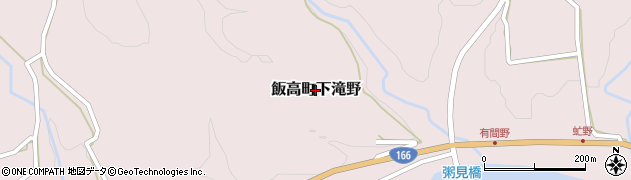 三重県松阪市飯高町下滝野周辺の地図
