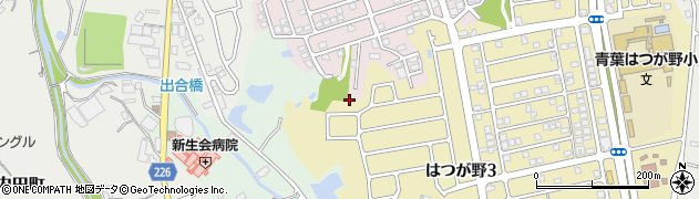 大阪府和泉市はつが野3丁目26周辺の地図