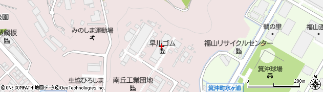 早川ゴム株式会社　本社箕島工場製造部管理課周辺の地図