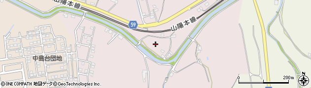 広島県東広島市高屋町郷周辺の地図
