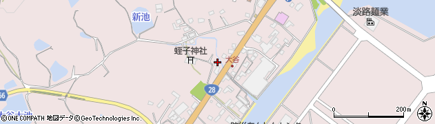 パシュパティ 淡路大谷店周辺の地図