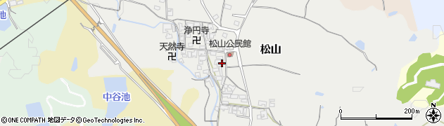 奈良県高市郡高取町松山416周辺の地図