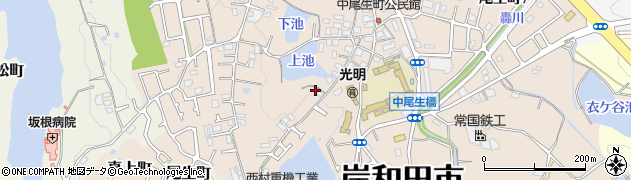 大阪府岸和田市尾生町1141周辺の地図