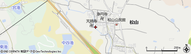 奈良県高市郡高取町松山441周辺の地図