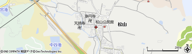 奈良県高市郡高取町松山423周辺の地図