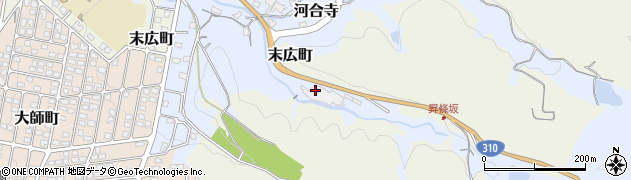 大阪府河内長野市河合寺317周辺の地図